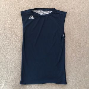 ADIDAS NAVY compression top